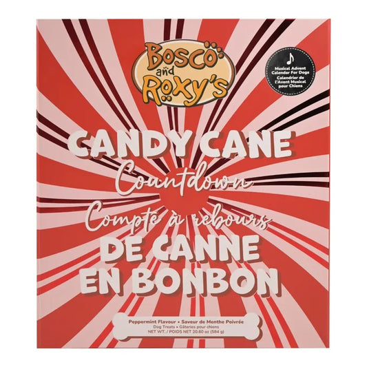 Bosco & Roxy - Advent Calendar - Candy Cane Countdown - Musical