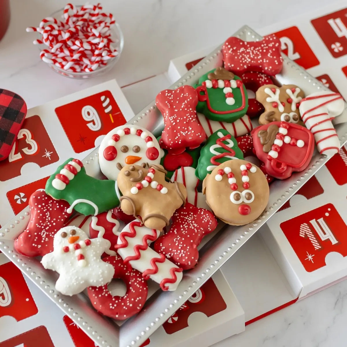 Bosco & Roxy - Advent Calendar - Candy Cane Countdown - Musical