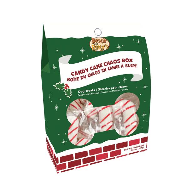 Candy Cane Chaos Box - Christmas - Dog Treat