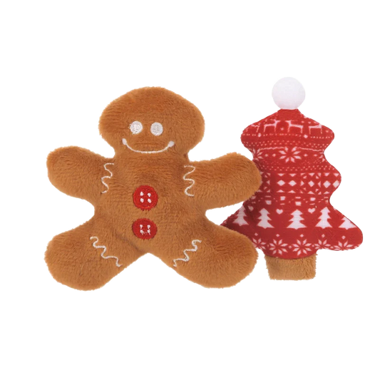 PLAY - Catnip - Toy - Feline Frenzy - Holiday - Meowy Christmas (Set of 2)