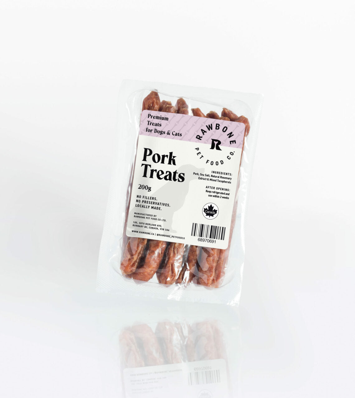 Rawbone - Dog & Cat Treats - Pork Sticks – 200g