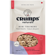 Crumps’ - Dog Treats - Mini Trainers - FD Pork Hearts - 115g