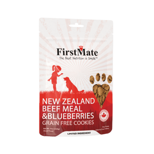 FirstMate - Dog Treat - Beef Meal And Blueberries - 8oz