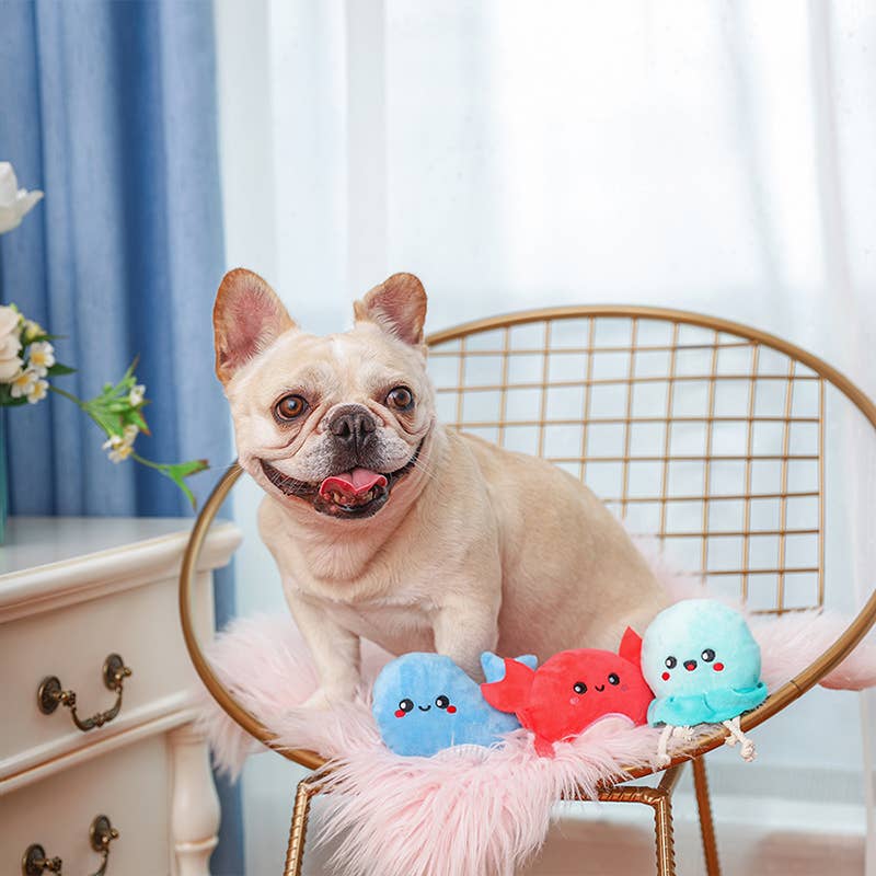 HugSmart Pet - Dog Toy - Ocean Pals - Sea Creatures