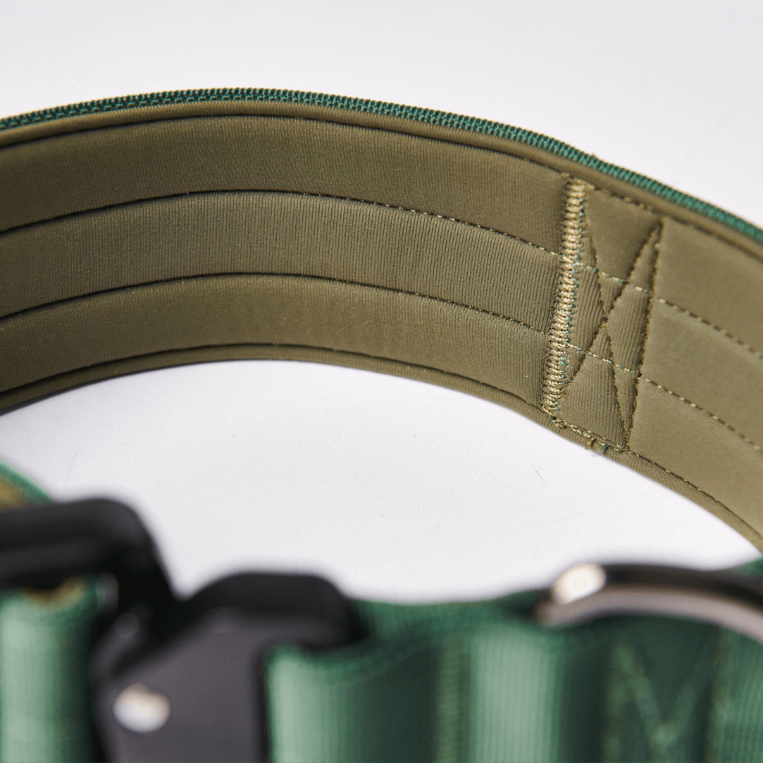 Spark Paws - Tactical Dog Collar - Army Green - 2" Medium