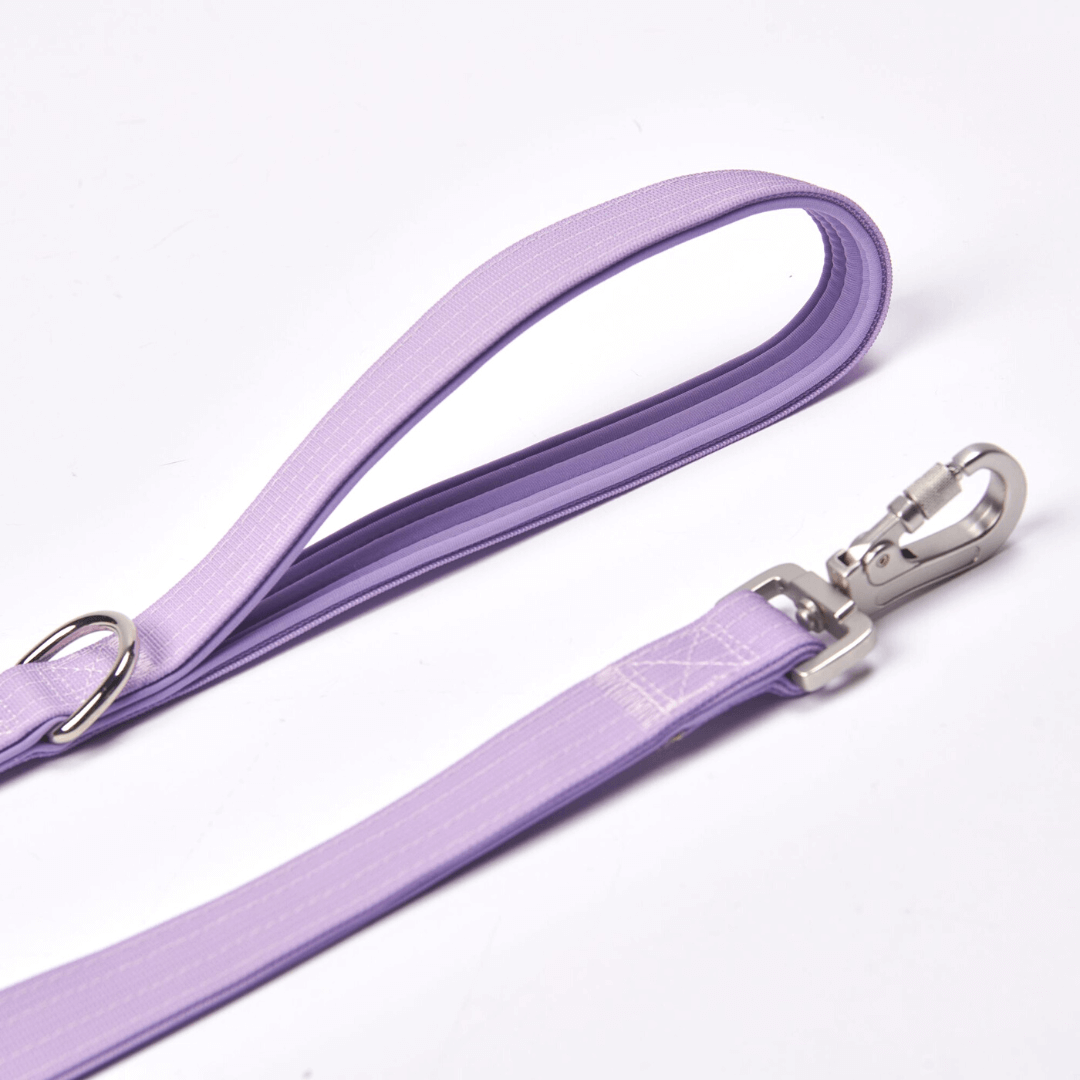 Leash and Poop Bag Holder Set - Lilac: OS