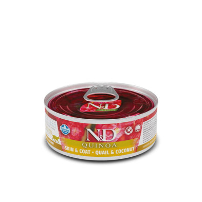 FARMINA N&D QUINOA Cat SKIN & COAT Quail & Coconut