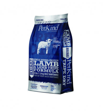 PetKind- Lamb and Tripe-Single Animal Protein-Weight Management-2.72kg