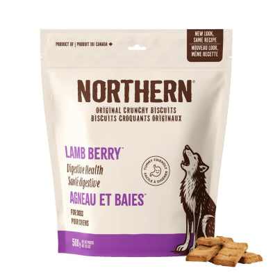Northern Dog Biscuit - Dog Treat - Lamb Berry - 500g