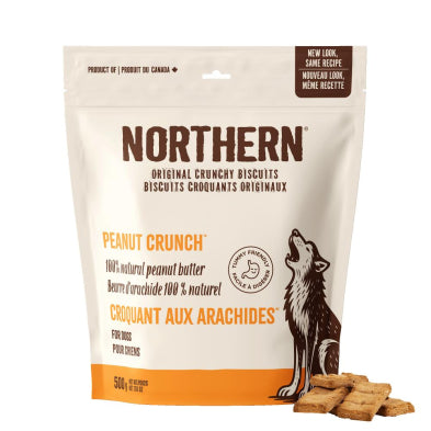Northern Dog Biscuit - Dog Treat - Peanut Crunch - 500g