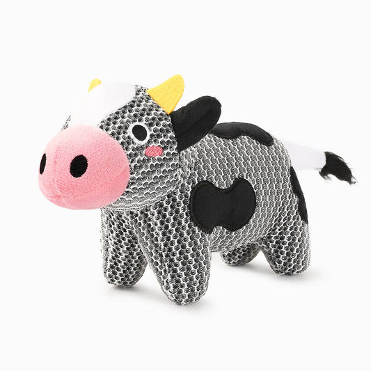 HugSmart Pet - Dog Toy - Farm Friendz - Cow