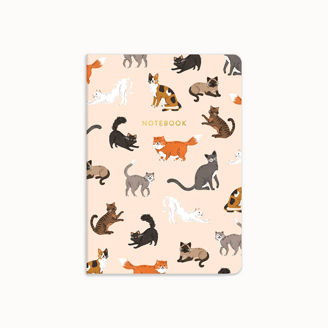 Linden Paper Co - Sewn Notebook - Cat