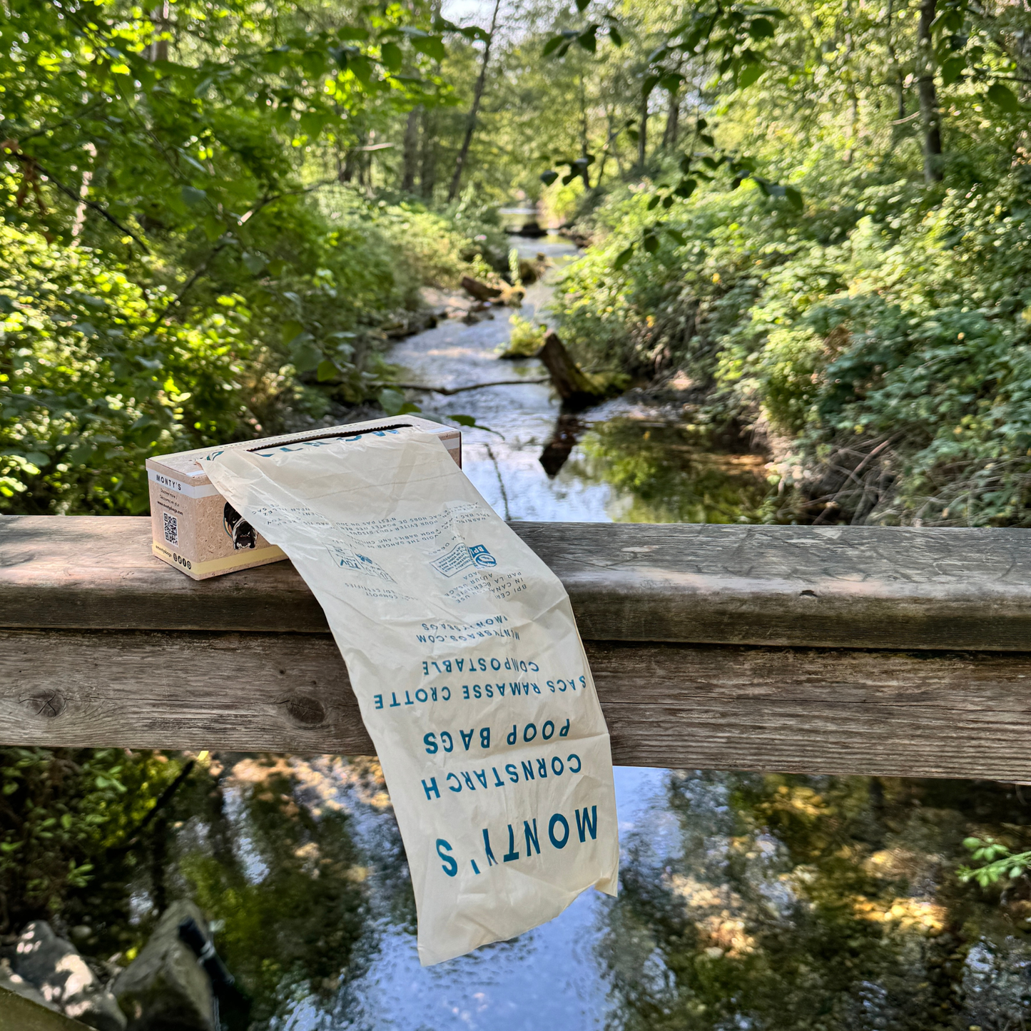 Compostable Cornstarch Poop Bags -  200 Bags - 8 x 13" Size