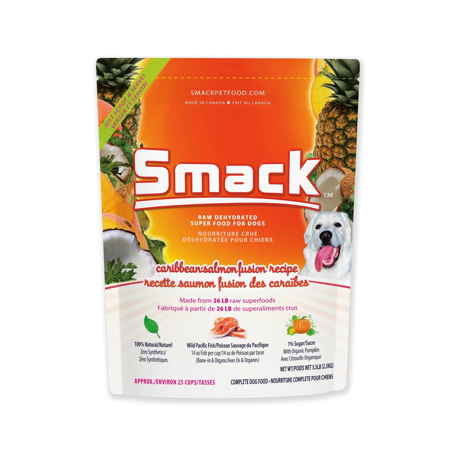 Smack - Dog Food - Caribbean Salmon Fusion - 210g