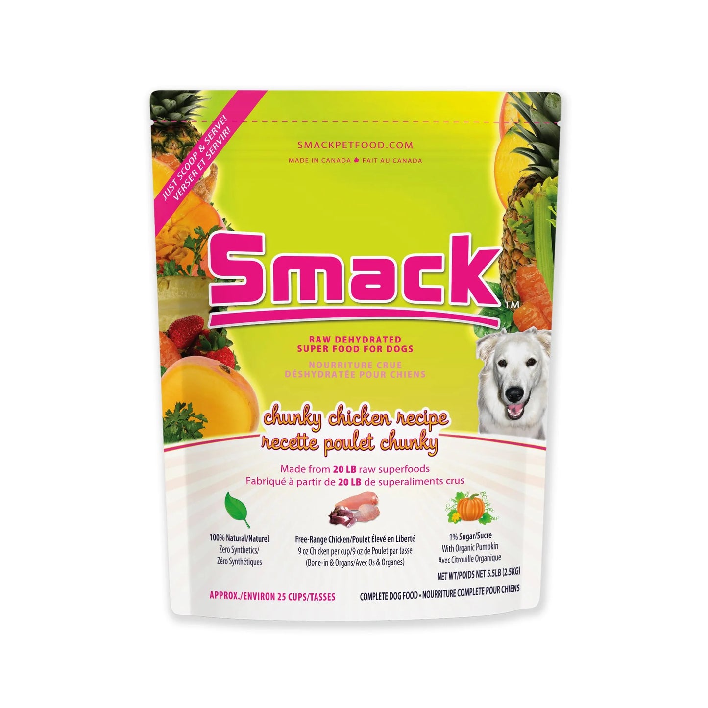 Smack - Dog Food - Chunky Chicken - 250g
