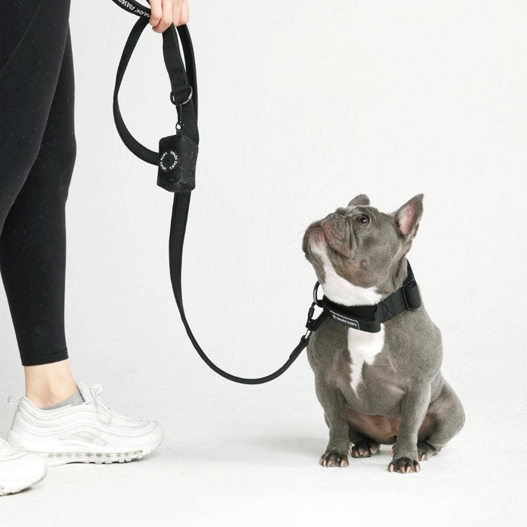 Tactical Dog Collar - Black (1.5"/4cm): S