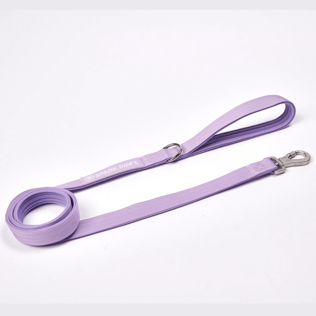 Leash and Poop Bag Holder Set - Lilac: OS