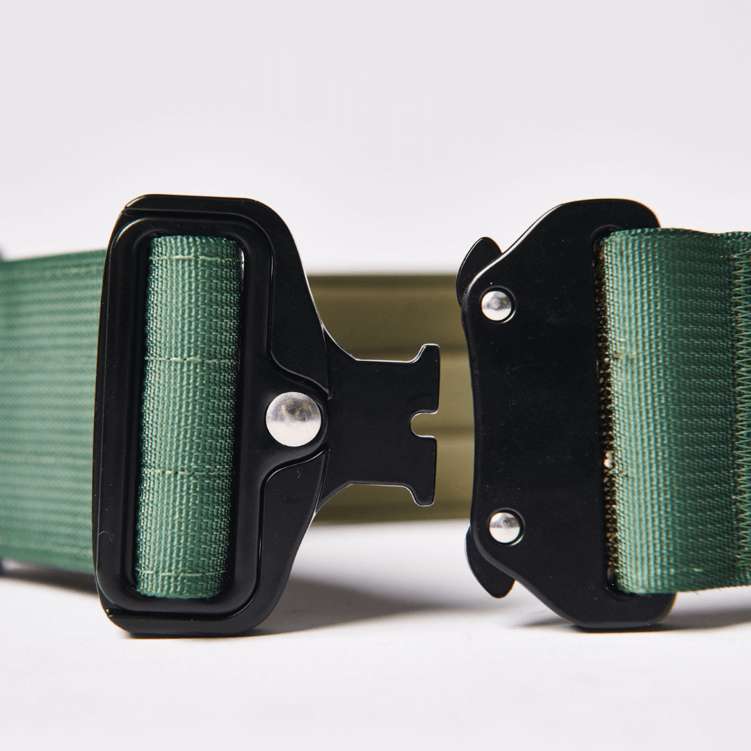 Spark Paws - Tactical Dog Collar - Army Green - 2" Medium