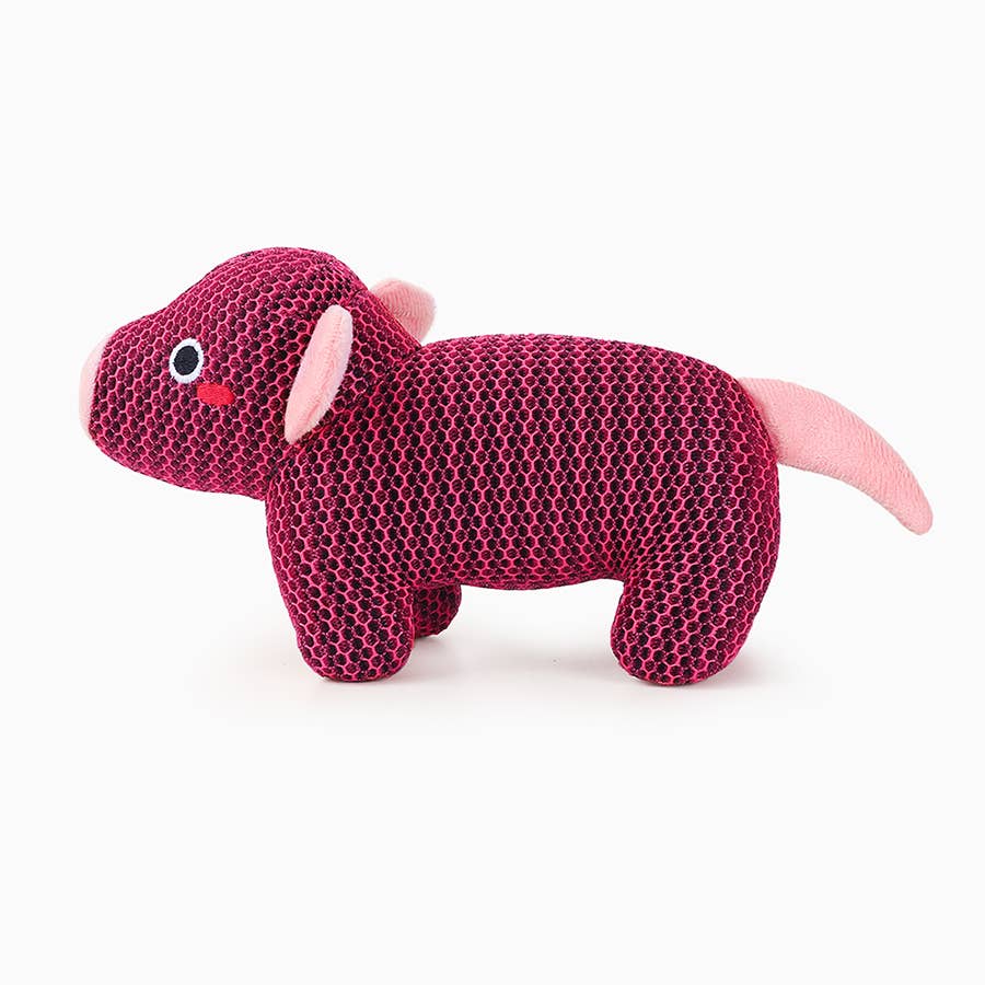 HugSmart Pet - Dog Toy - Farm Friendz - Pig
