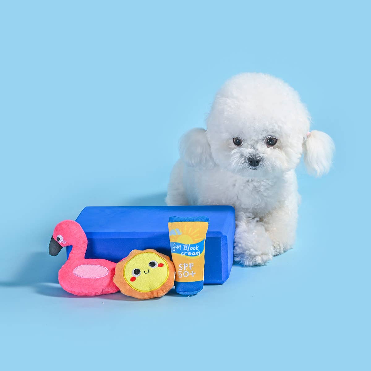 HugSmart Pet - Dog Toy -  Beach Daze -  Barkin' Beach