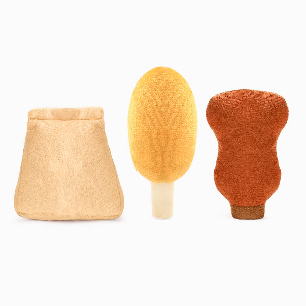 HugSmart Pet - Dog Toy - BBQ Time - 3 Pack