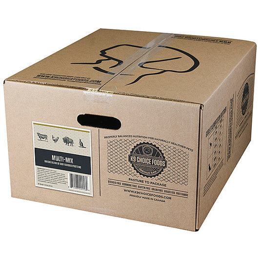 K9 Choice - Raw Dog Food - Multi Box - 40lb