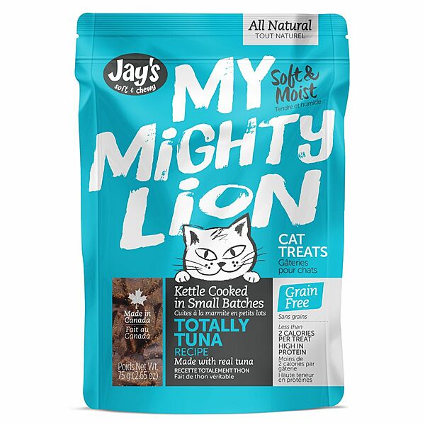 Jay's - My Mighty Lion - Cat Treats - Totally Tuna