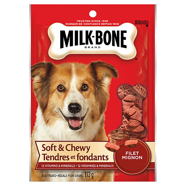 Milkbone Chewy Filet Mignon - 113GM