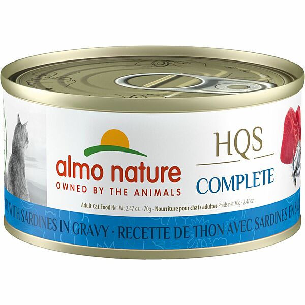 Almo Nature - HQS Complete - Tuna With Sardines In Gravy - 2.47oz