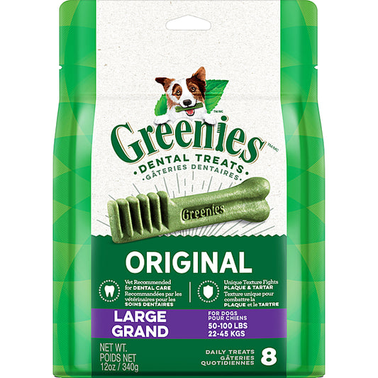 Greenies - Dental Treats - Large - 8 Count - 12oz