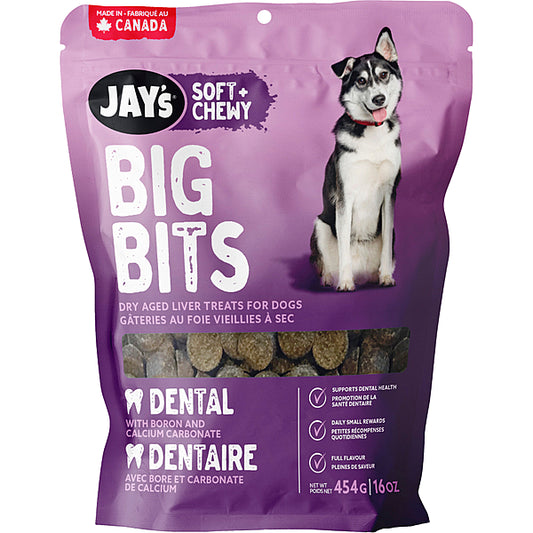 Jay's - Dog Treat - Big Bits - Dental  - 454g