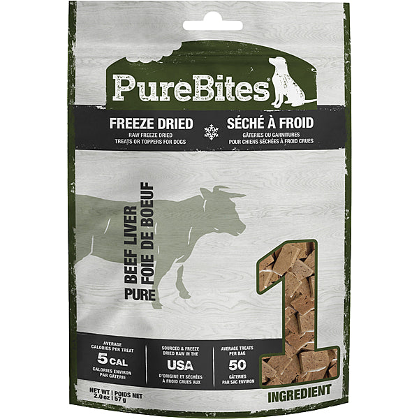 Pure Bites - Dog Treat - Freeze Dried Beef - 57g