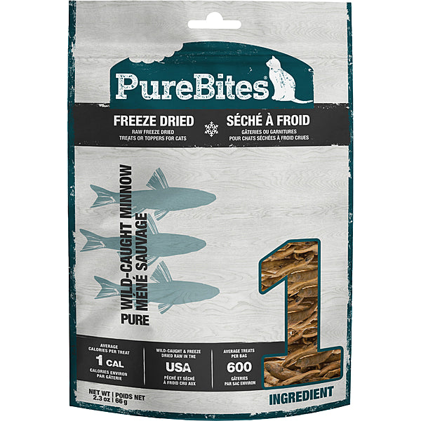 Pure Bites - Cat Treat - Freeze Dried Minnow - 66g