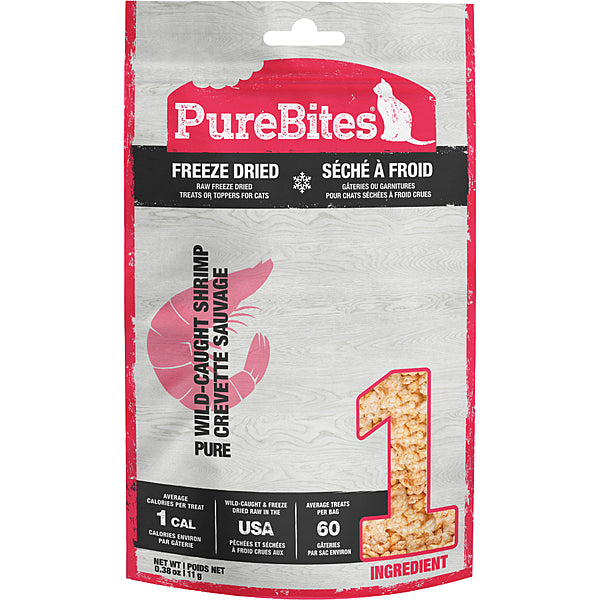 Pure Bites - Cat Treat - Freeze Dried Shrimp - 11g