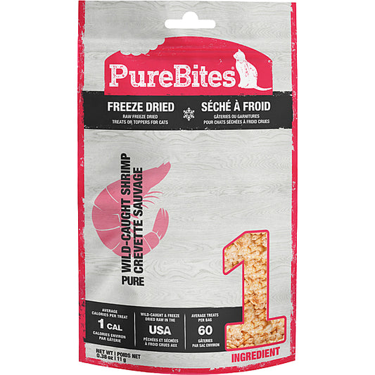 Pure Bites - Cat Treat - Freeze Dried Shrimp - 11g
