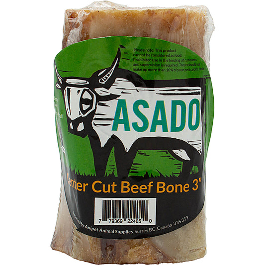 Asado - Dog Bone - Center Cut Beef Bone - 3"