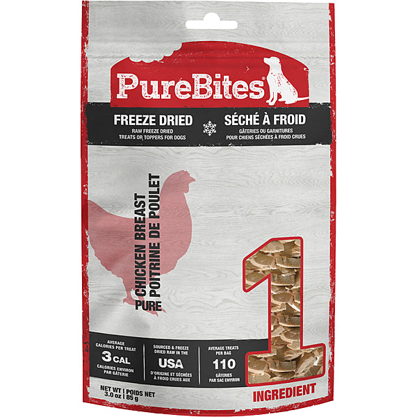 Pure Bites - Dog Treat - Chicken Breast - 85g