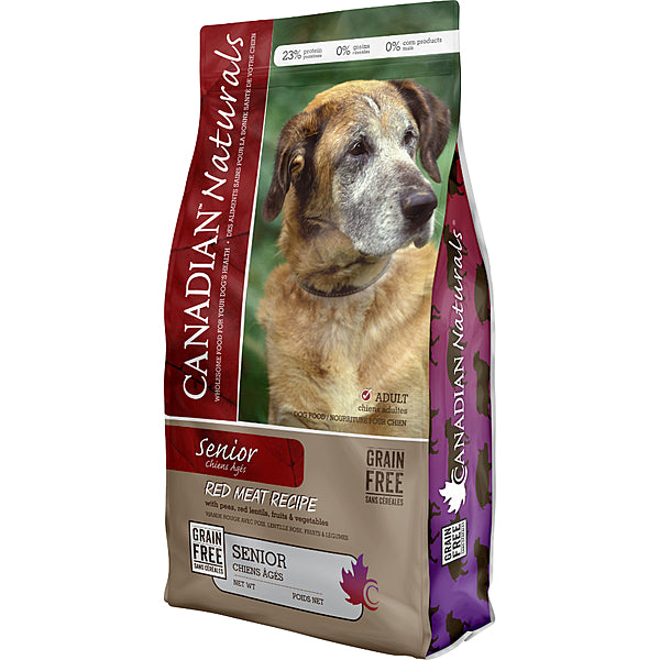 Canadian Naturals - Dog Food - Red Meat Senior - 24lbs