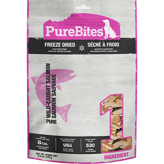 Pure Bites - Dog Treat - Freeze Dried Salmon - 270g