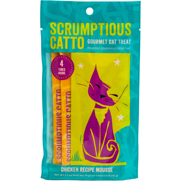 Scrumptious Catto - Cat Treat Tubes - Chicken - 2oz