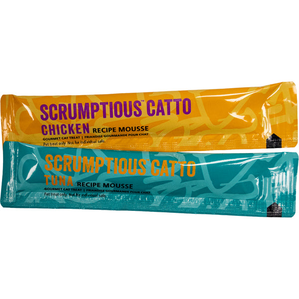 Scrumptious Catto - Cat Treat Tubes - Chicken & Tuna - 2oz