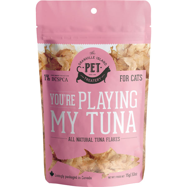 Granville Island - Pet Treatery - Freeze Dried Tuna Flakes - 15g