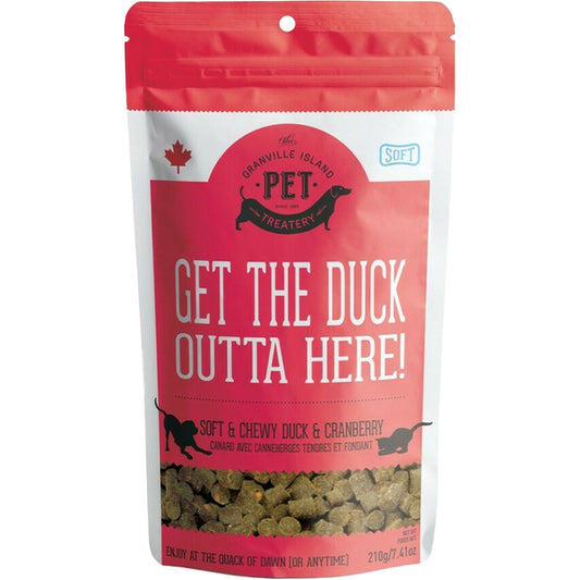 Granville Island - Dog & Cat Treat - Get the Duck Outta Here - 175GM