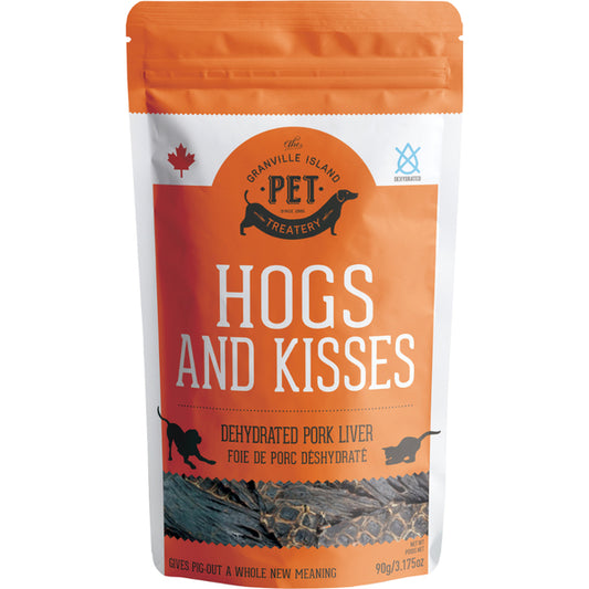 Granville Island - Dog Treat - Hogs and Kisses Pork Liver - 90GM
