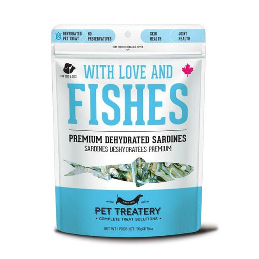 Granville Island - Dog Treat - With Love & Fishes Sardine Treats - 90GM