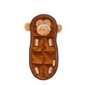 Growl - Dog Toy - Zoo Matz Monkey Brown 9.5"