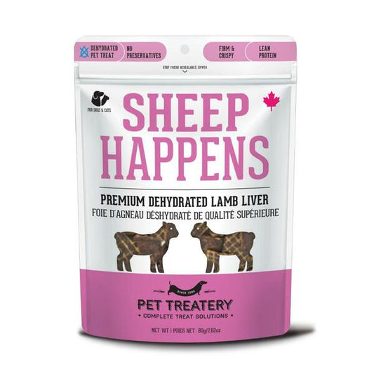Granville Island - Dog Treat - Sheep Happens! - Lamb Liver - 80GM