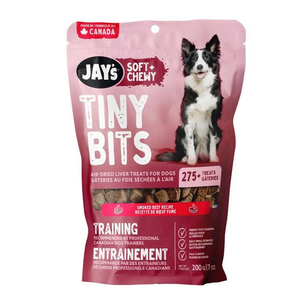 Jay’s - Dog Treats - Tiny Bits - Training - Smoked Beef Liver - 200g