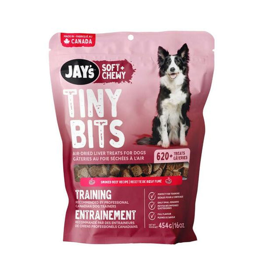 Jay’s - Dog Treats - Tiny Bits - Training - Smoked Beef Liver - 454g