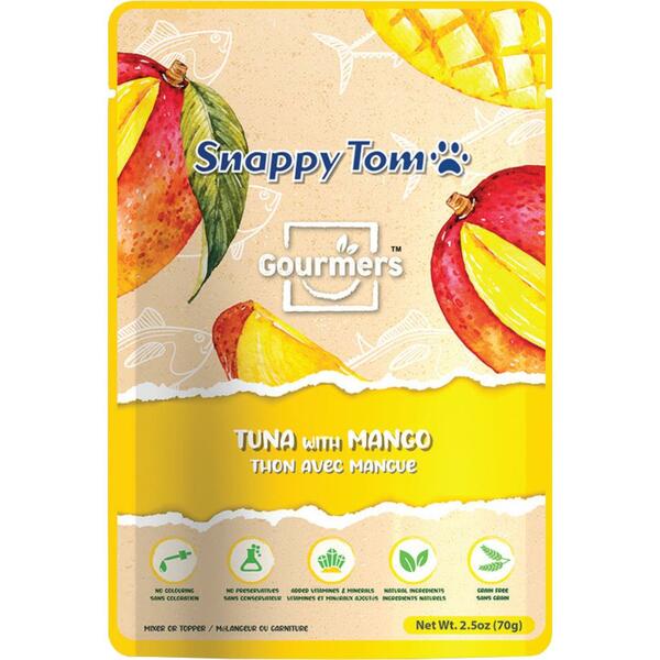 Snappy Tom - Gourmers - Tuna with Mango - 2.5oz